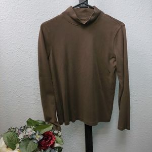 *3/$25* St. Johns Bay Mock Turtle Neck M.     3a09